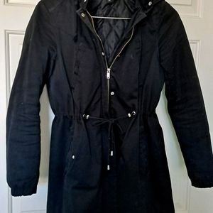 Black winter coat